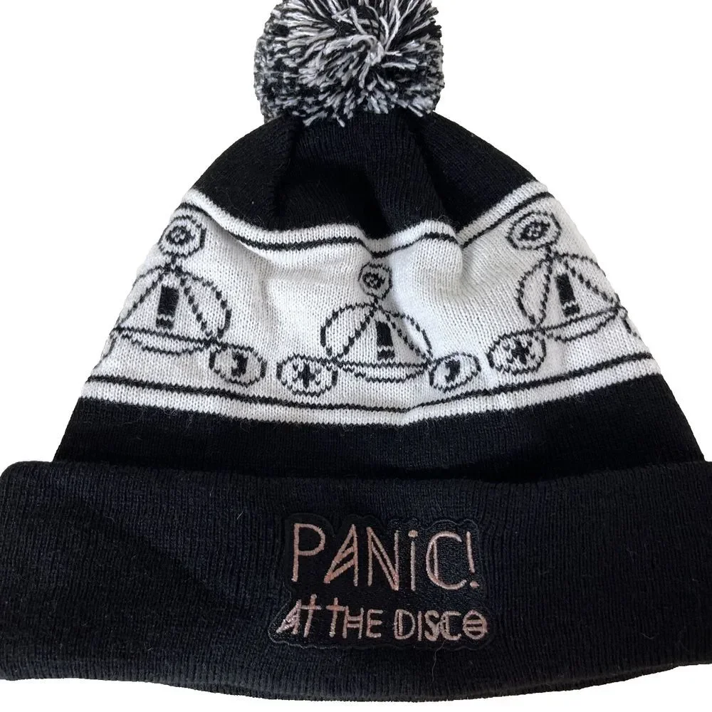 Panic At The Disco‎ Pom Pom Beanie Hat Adult Size